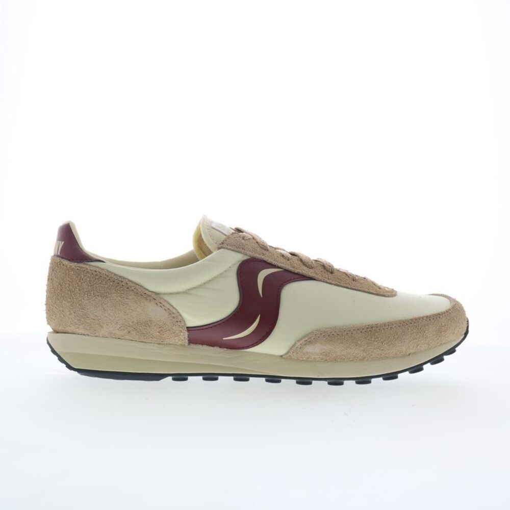 Saucony Mens Trainer 80 Original Beige Shoes (NWT) - Picture 1 of 4